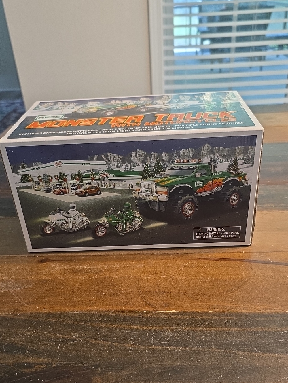 2007 Hess Monster Truck With Motorcyles